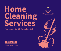 Home Cleaning Services Facebook Post