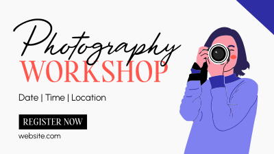Photography Workshop for All Facebook Event Cover Image Preview