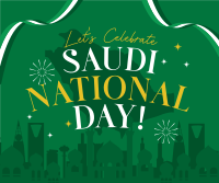 Celebrate Saudi National Day Facebook Post