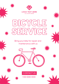 Plan Your Bike Service Flyer