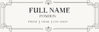 Elegant Deco Email Signature