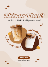 Choose Your Drink Poster