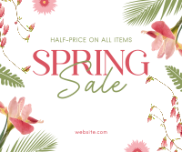 Sale of Spring Facebook Post