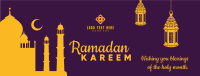 Ramadan Kareem Greetings Facebook Cover