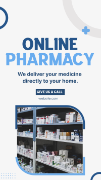 Pharmacy Delivery TikTok Video Design