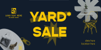 Minimalist Yard Sale Twitter Post