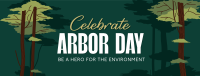 Celebrate Arbor Day Facebook Cover