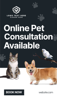 Online Vet Consultation Instagram Story