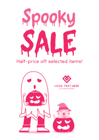 Halloween Discount Poster