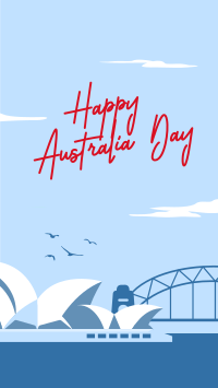 Happy Australia Day Facebook Story