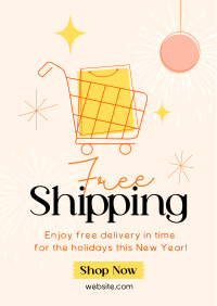 New Year Shipping Flyer