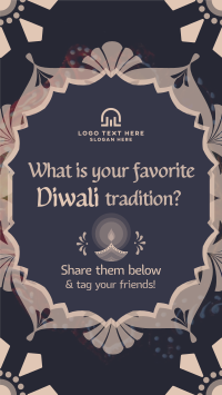 Diwali Customer Engagement Instagram Story