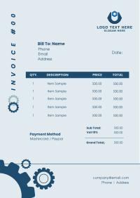 Full Repair Invoice Image Preview