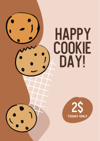 Cute Cookie Day  Poster