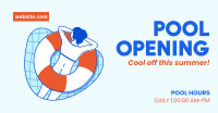 Pool Opening Facebook Ad