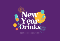 New Year Cheers Pinterest Cover