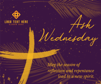 Greetings Ash Wednesday Facebook Post