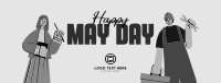 Celebrating May Day Facebook Cover