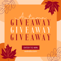 Cozy Leaves Giveaway Instagram Post Image Preview