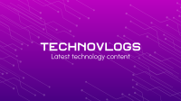 Technology Vlogs YouTube Banner