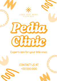 Kiddie Pediatric Clinic Flyer