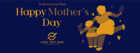 Happy Motherhood Facebook Cover Image Preview