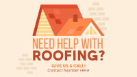 Roof Construction Services Facebook Event Cover