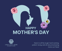 Heart Mother's Day Facebook Post