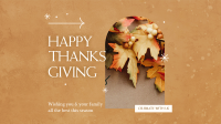 Thanksgiving Celebration Facebook Event Cover