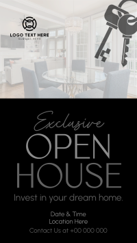 Elegant Open House Instagram Reel