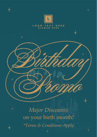 Birthday Promo Flyer