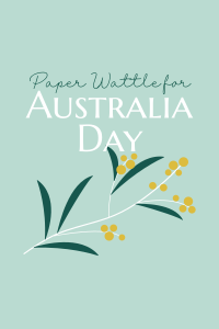 Golden Wattle  for Aussie Day Pinterest Pin