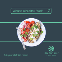 Ask Your  Dietician Instagram Post