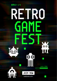 Retro Game Fest Poster