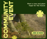 Trees Planting Volunteer Facebook Post