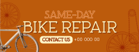 Bike Repair Shop Facebook Cover Image Preview