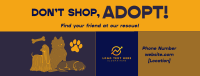 Dog Rescue Facebook Cover example 1