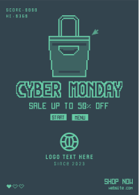 8 Bit Shopping Flyer