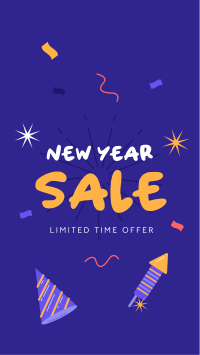 New Year Sale Facebook Story Image Preview