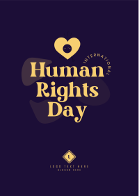 International Human Rights Day Flyer