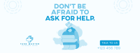 Ask for Help Facebook Cover Image Preview