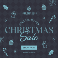 Christmas Eve Sale Instagram Post Design