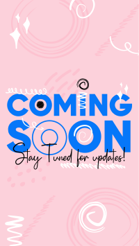 Quirky Scribbles Coming Soon Instagram Reel