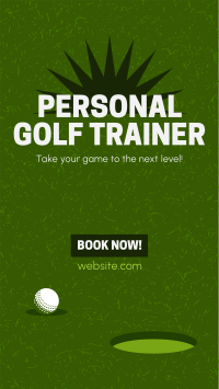 Golf Training Facebook Story