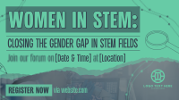 Women Science Forum Animation