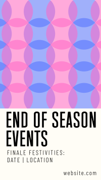 Modern Agnostic Season End Events Instagram Story