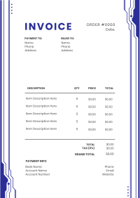 Shape Invoice example 3