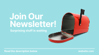 Join Our Newsletter Facebook Event Cover