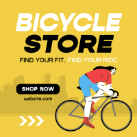 Modern Bicycle Store Instagram Post