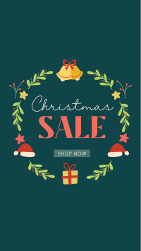 Christmas Wreath Sale Facebook Story